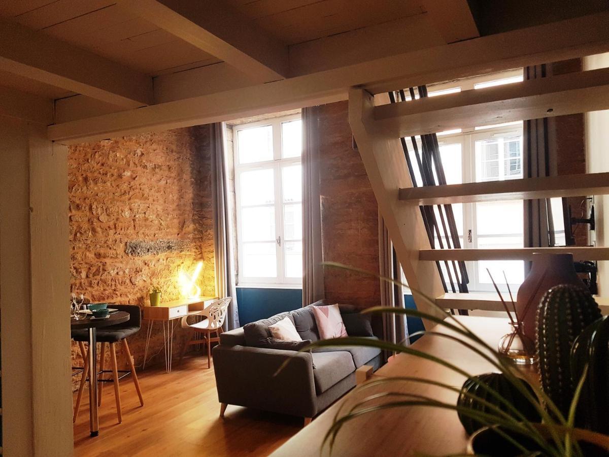 Charmant Appartement Style Canut Pentes Croix Rousse ليون المظهر الخارجي الصورة